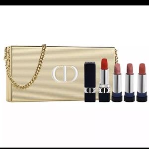 Dior Rouge Dior Minaudière Clutch Lipstick Set - Limited Edition 2023 Holiday